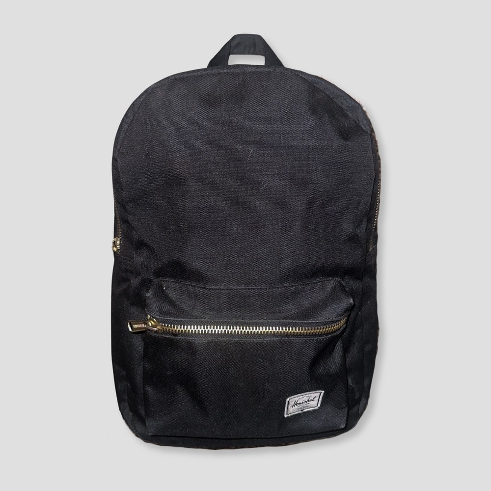 Herschel Supply Company Black Canvas Backpack